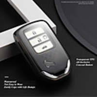 Car transparent soft rubber key case shell key case for Honda CR-V/ACCORD/ODYSSEY/CIVIC ect.all-inclusive protection thinamp;light