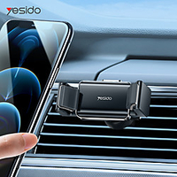 Car Vent Phone Mount -Air Vent Clip Memory Holder Universal Stand Hands Free Cradle Compatible with Cell Phone 12 Mini 11 Pro Xs Xs Max Xr X 8 7 6 6s Plus SE and Other 4.7-6.5