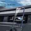 Car Vent Phone Mount -Air Vent Clip Memory Holder Universal Stand Hands Free Cradle Compatible with Cell Phone 12 Mini 11 Pro Xs Xs Max Xr X 8 7 6 6s Plus SE and Other 4.7-6.5