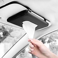 Car Visor Tissue Holder Mask Holder for Car Sun Visor Napkin Holder Mask Dispenser for Car Premium Car Tissue Box for car Vehicle 1PCS miniinthebox