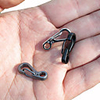 Carabiner Matte Mini Chrome Alloy Camping / Hiking Climbing Casual Black Silver Matt black