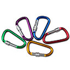 Carabiners Durable Aluminium Alloy Climbing Outdoor 1/5 pcs Rainbow