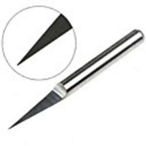 Carbide Engraving Bits - 15 Degree 0.1mm Diameter (5-Pack)