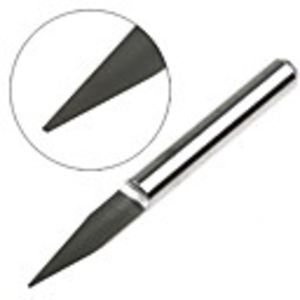 Carbide Engraving Bits - 20 Degree 0.5mm Diameter (5-Pack)