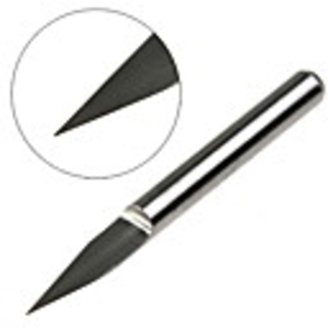 Carbide Engraving Bits - 25 Degree 0.2mm Diameter (5-Pack)