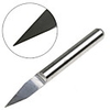 Carbide Engraving Bits - 25 Degree 0.3mm Diameter (5-Pack)