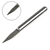 Carbide Engraving Bits - 30 Degree 0.5mm Diameter (5-Pack)