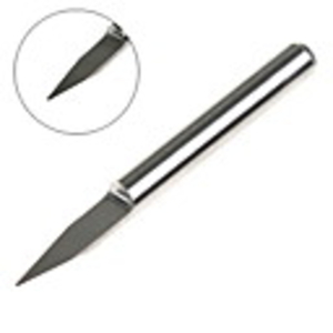Carbide Engraving Bits - 30 Degree 0.5mm Diameter (5-Pack)