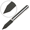 Carbide Engraving Bits - 45 Degree 0.1mm Diameter (5-Pack)