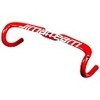 Carbon Fiber Bike Handlebar Road Bike Handlebar Drop Bar 31.8 mm 400/420/440 mm Lightweight Cycling Ergonomic Design Road Bike Cycling Red Glossy UD Glossy
