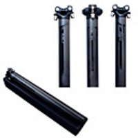 Carbon Fiber Bike Seatpost 27.2/30.8/31.6 mm 350/400 mm Road Bike Mountain Bike MTB Recreational Cycling Cycling 3K Black Carbon Fiber