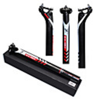 Carbon Fiber Bike Seatpost 27.2/30.8/31.6 mm 400 mm Road Bike Mountain Bike MTB Cycling UD Black Carbon Fiber