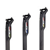 Carbon Fiber Bike Seatpost 31.6/30.8/27.2 mm 22.2 mm 410 mm Mountain Bike MTB TT Folding Bike Cycling Matte 3K Matt Black Yellow Green Carbon Fiber Full Carbon / Ergonomic / Shock Absorbing