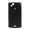 Carbon Fiber Protective Case for SONY X12 - Black or Red in Random