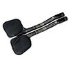 Carbon Fiber TT Handlebar Armrest Bars 22.2 mm 20 mm Lightweight Ergonomic Design Road Bike Mountain Bike MTB Cycling Black 12K