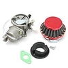 Carburetor Carb Air Filter Intake Manifold Gasket Assembly For 47cc 49cc Mini Moto Quad ATV Pocket Bike Mini ATV Quad Dirt Pocket Bike Cag Mini Moto Moped Scooter Motocross