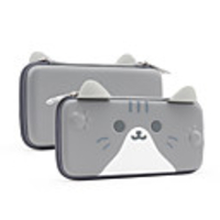 Carry Case for Nintendo Switch Portable Protection With Game Card Slots Cat PU Leather EVA For Men and Women Casual Outdoor Indoor Everyday Use Portable
