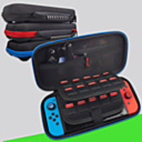 Carry Case for Nintendo Switch Portable Protection With Game Card Slots Solid Color Nylon EVA For Men and Women Casual Outdoor Indoor Everyday Use Portable