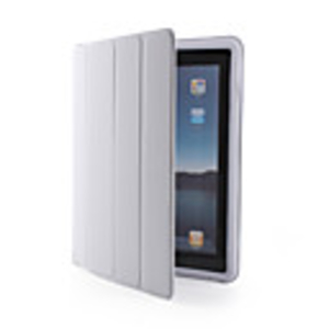 Carton Four-fold Sleep Smart Case for Ipad 2(grey)