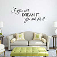 Cartoon / Words "es Wall Stickers Words "es Wall Stickers Decorative Wall Stickers,  PVC(PolyVinyl Chloride) Home Decoration Wall Decal Wall Decoration / Washable / Removable