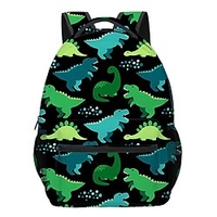 Cartoon Animal School Backpack Bookbag for Student Wear-Resistant Breathable Large Capacity Polyester School Bag Satchel 15.38 inch miniinthebox