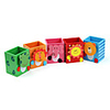 Cartoon Animal Wooden Pen Holder with Memo Clip (Color Assorted)