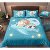 Cartoon Bear 3-Piece Duvet Cover Set Hotel Bedding Sets Comforter Cover with Soft Lightweight Microfiber,  Include 1 Duvet Cover,  2 Pillowcases for Double/Queen/King(1 Pillowcase for Twin/Single) miniinthebox