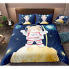 Cartoon Bear 3-Piece Duvet Cover Set Hotel Bedding Sets Comforter Cover with Soft Lightweight Microfiber,  Include 1 Duvet Cover,  2 Pillowcases for Double/Queen/King(1 Pillowcase for Twin/Single) miniinthebox