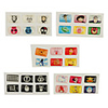 Cartoon Button Sticker for Samsung Galaxy (Assorted)