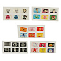 Cartoon Button Sticker for Samsung Galaxy (Assorted)