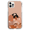 Cartoon Characters Case For Apple iPhone 12 iPhone 11 iPhone 12 Pro Max Unique Design Protective Case and Screen Protector Shockproof Back Cover TPU