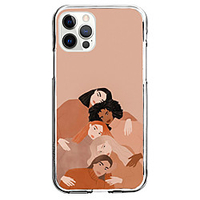 Cartoon Characters Case For Apple iPhone 12 iPhone 11 iPhone 12 Pro Max Unique Design Protective Case and Screen Protector Shockproof Back Cover TPU