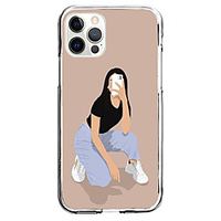 Cartoon Characters Case For Apple iPhone 12 iPhone 11 iPhone 12 Pro Max Unique Design Protective Case and Screen Protector Shockproof Back Cover TPU