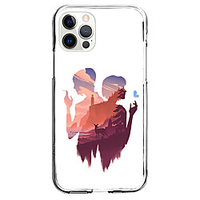 Cartoon Characters Case For Apple iPhone 12 iPhone 11 iPhone 12 Pro Max Unique Design Protective Case and Screen Protector Shockproof Back Cover TPU