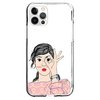 Cartoon Characters Case For Apple iPhone 12 iPhone 11 iPhone 12 Pro Max Unique Design Protective Case and Screen Protector Shockproof Back Cover TPU