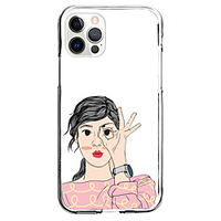 Cartoon Characters Case For Apple iPhone 12 iPhone 11 iPhone 12 Pro Max Unique Design Protective Case and Screen Protector Shockproof Back Cover TPU