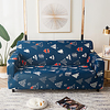 Cartoon Christmas Print Dustproof All-powerful Slipcovers Stretch Sofa Cover Super Soft Fabric Couch Cover with One Free Boster Case(Chair/Love Seat/3 Seats/4 Seats) miniinthebox
