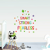 Cartoon Color English Alphabet Children Room Home Personality Tv Background Wall Can Remove The Stickers