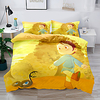 Cartoon Duvet Cover Set 2/3 Piece Bedding Set with 1 or 2 Pillowcase(Single Twin only 1pcs) Christmas Boy gife For Kids gife miniinthebox