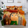 Cartoon Duvet Cover Set 2/3 Piece Bedding Set with 1 or 2 Pillowcase(Single Twin only 1pcs) Christmas Boy gife For Kids gife miniinthebox