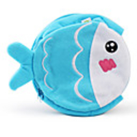Cartoon Fish USB Hand Warmer Mouse Pad (Blue)