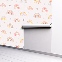 Cartoon Home Decoration Comtemporary Wall Covering,  PVC / Vinyl Material Self adhesive Wallpaper,  Room Wallcovering miniinthebox