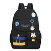 Cartoon Kawii School Backpack Bookbag for Student Boys Girls Multi-function Wear-Resistant Water Resistant Canvas School Bag Satchel 20.64 inch miniinthebox