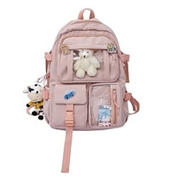 Cartoon Kawii School Backpack Bookbag for Student Multi-function Wear-Resistant Adjustable Shoulder Straps Nylon School Bag Satchel 20.55 inch miniinthebox