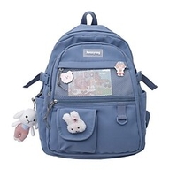 Cartoon Kawii School Backpack Bookbag for Student Multi-function Wear-Resistant Water Resistant Nylon School Bag Satchel 20.32 inch miniinthebox