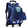 Cartoon Kawii School Backpack Bookbag Rolling Backpack for Student Boys Girls Wear-Resistant Water Resistant Breathable Nylon School Bag Satchel 21.1 inch miniinthebox