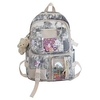 Cartoon Kawii School Backpack Bookbag Rolling Backpack for Student Multi-function Wear-Resistant Water Resistant Nylon School Bag Satchel 21.19 inch miniinthebox