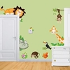 Cartoon Kids Room Wall Stickers Pre-pasted PVC Home Decoration Wall Decal Wall Stickers For Bedroom Living Room Kindergarten 9030cm miniinthebox