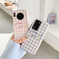 Cartoon Lucky Smiley Pattern TPU Case For Huawei P20 20pro 30 30pro 40 40pro 40pro Mate20 20pro 30 30pro Honor20 9x V30 V30pro Nova5 Nova6 Nova6se Nova7 Nova7pro Back Cover