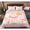 Cartoon Mermaid 3-Piece Duvet Cover Set Hotel Bedding Sets Comforter Cover with Soft Lightweight Microfiber,  Include 1 Duvet Cover,  2 Pillowcases for Double/Queen/King(1 Pillowcase for Twin/Single) miniinthebox